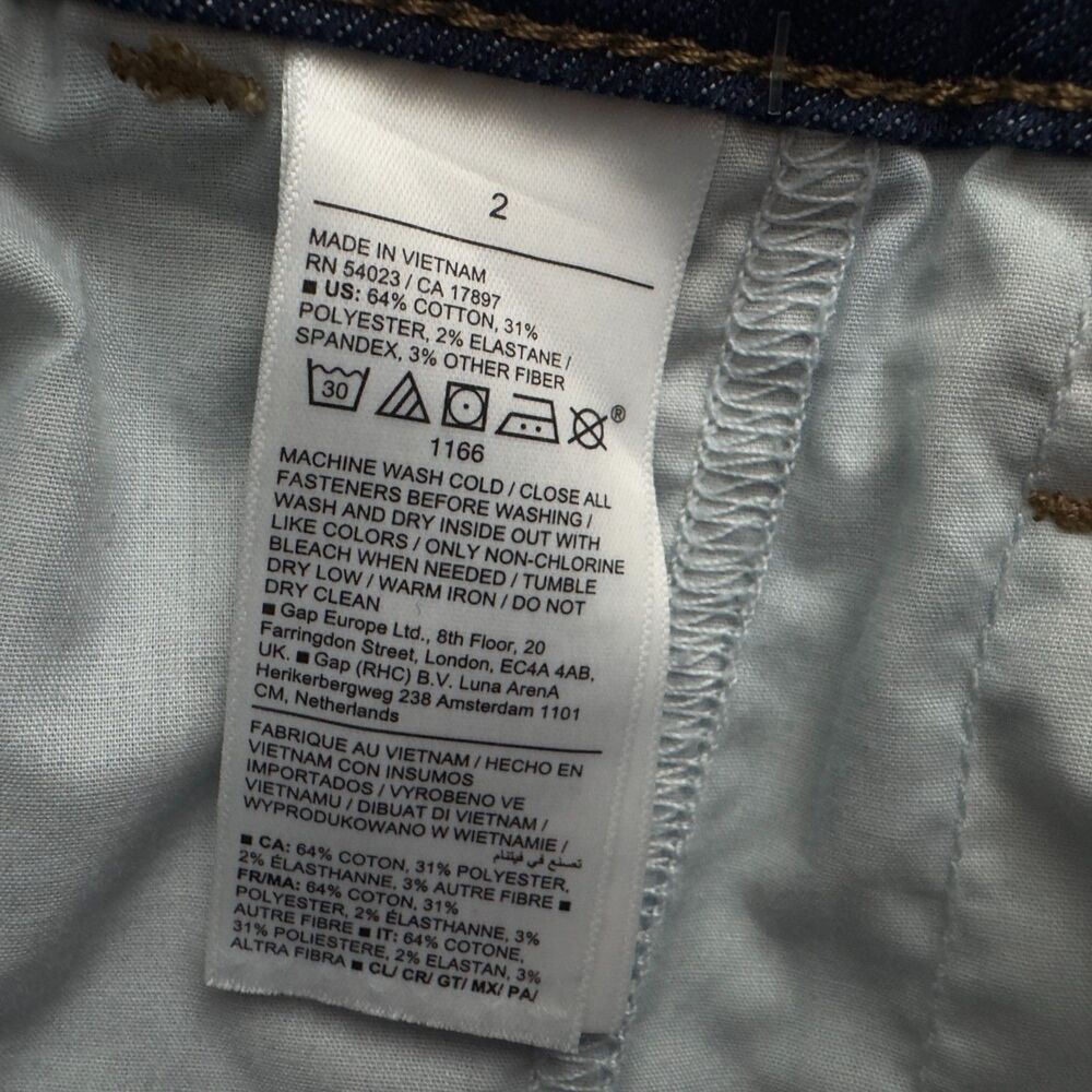 Old Navy Extra High-Waisted 360 Stretch Trouser Flare Jeans Women's Size 2 - Picture 5 of 8